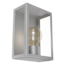 Venkovní nástěnné svítidlo ALAMONTE 1xE27 nerezová ocel/čiré 60W IP44 EGLO 94827