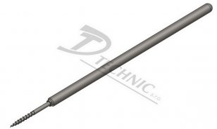 DT TECHNIC 100010 JD 10 Jímací tyč se závitem do dřeva - 1000 mm