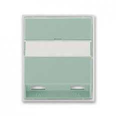 ABB 5013E-A00215 22 Kryt zásuvky telefonní, dvojnásobné (pro přístroj 5013U)