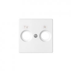 kryt pro anténní zásuvky R-TV-SAT, bílá KONTAKT SIMON 82053-30