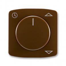Kryt spínače žaluziového s otočným ovladačem 3294A-A00110 H hnědá Tango ABB