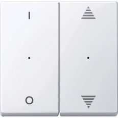 Kryty pro 2-násobný tlač. modul 1/0+šipky Active System M SCHNEIDER MTN619525