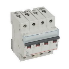 TX3 JISTIČ, 4 PÓLOVÝ, CHAR. D, 63A 6000A LEGRAND 403778