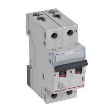 TX3 JISTIČ, 1+N PÓLOVÝ, CHAR. B, 25A 10000A LEGRAND 404100