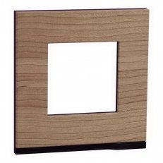Unica Pure Krycí rámeček jednonásobný, Oak Wood SCHNEIDER NU600284