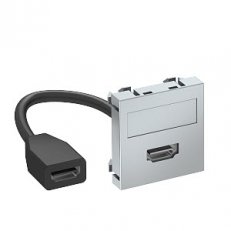 OBO 6104832 multimediální nosič HDMI MTG-HD F AL1