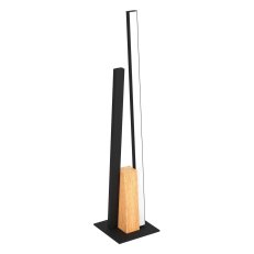 Stolní svítidlo PANAGRIA LED černá/dřevo 12W EGLO 900492