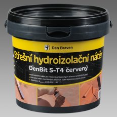 DenBraven CH0035 S-T4 střeš.hydroiz.nátěr 12kg hnědočerv. kbelík