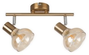 Holly E14 2X 40W IP20 antická zlatá RABALUX 5547