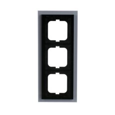 SOLO CARAT Trojrámeček bílé sklo 1723-811 ABB 2CKA001754A4444