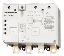 Spoušť reziduálního proudu 0,1-3A, 4-pólová SCHRACK MC296720V2