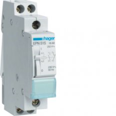Impulsní relé 16A, 1S+1R, 230V AC / 110V DC /EPE515/ HAGER EPN515
