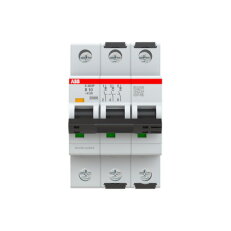 S303P-B10 3 fázový jistič 10 A char. B 25kA ABB 2CDS383001R0105