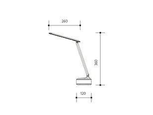 Stolní lampa ROBIN MUSIC bílá PANLUX PN15300018