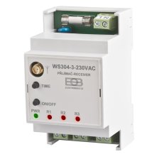 WS304-3-230VAC Přijímač na DIN lištu