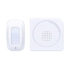 Bezdrátový hlásič pohybu/gong externí PIR čidlo napájení bateriemi bílý 1D22