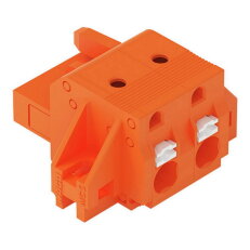 Pružinová svorka CAGE CLAMP oranžová 2,5mm2 2pól. oranžová WAGO 2231-702/031-000