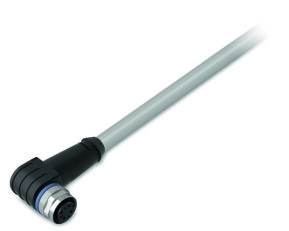 Napájecí kabel Zásuvka M12A  úhlová 4pól. WAGO 756-3102/040-100