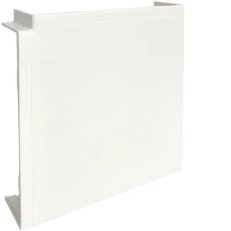 Plochý roh kanálu GBA/GBD 50x190, dopravní bílá TEHALIT GBD5019059016