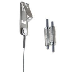 Rychlospojka SLK se závěsem na lanko, 3 mm lanko, délka 5 m SLK3L5DW6 196845