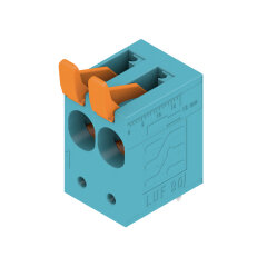 Svorka PCB LUF 10.00/02/90V 5.0SN BL BX WEIDMÜLLER 2838000000