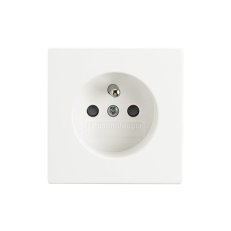 ABB FUTURE LINEAR Zásuvka s ochr. kolíkem mechová bílá 5519B-A02357884