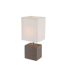 Stolní lampa GERI hnědá 1xE14, max. 40W 230V GLOBO 21677