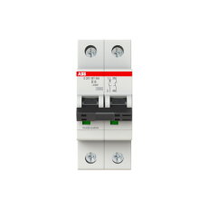ABB S201MT-D6NA, 1 fázový jistič (1+N), 6A, D, 10kA, určeno pro drážní aplikace