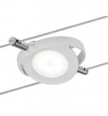 Wire Systems DC LED Spot RoundMac 1x4W bílá matt 12V DC plast Paulmann 94088