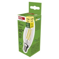 LED žárovka Filament svíčka A CLASS E14 3,8 W (60W) 806 lm teplá EMOS ZF3A42