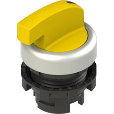 Přepínač Dlouhá páka, d22mm, 3, žlutá, plast, chrom, IP67 PIZZATO E21SE23ACE59AB