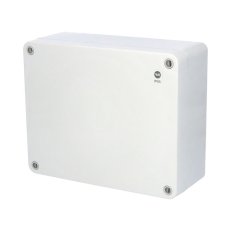 Krabice SolidBOX 68190 IP65 270x220x106mm plné víko hladké boky FAMATEL 68190
