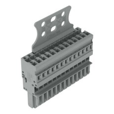 1vodičová pružinová svorkovnice, CAGE CLAMP, 4 mm2, Šedá WAGO 769-113/145-000