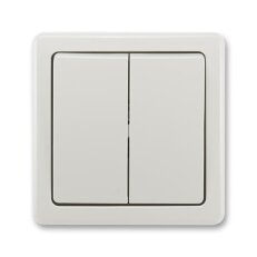 ABB Swing Přepínač kompletní ř.5 10AX 250 Vstř. světle šedá BLISTR