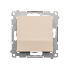 Spínač jednopólový, řazení 1, 16AX 250V~, krémová DW1A.01/41