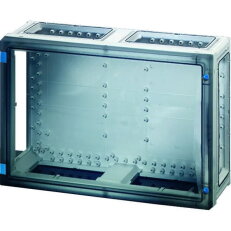 Prázdná skříň ENYSTAR, 486x306x136mm, průhledné dveře HENSEL FP 0400
