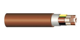 Ohniodolný silový kabel 1-CXKH-V-O P60-R 5x2,5 RE B2s1d1 M