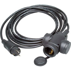 145205045 Rubber extension lead, earthed