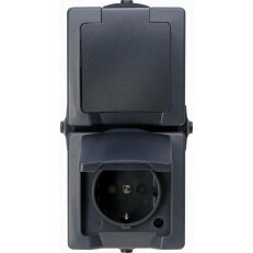 136955007 NAUTIC - double earthed socket