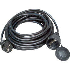 147310042 Rubber extension lead, earthed