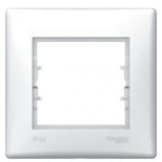Sedna Rámeček IP44 jednonásobný, Polar SCHNEIDER SDN5810521