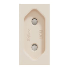 Zásuvka NOVÁ UNICA 230V/10A pro ploché vidlice, 1M, Béžová SCHNEIDER NU303144