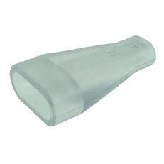 Kryt kolíku jednop. 63mm PVC transparent