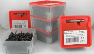 EASY DRIVE EEEEQ013 Sádr. šroub TMN 3,5 x 55 Q box po 75 ks