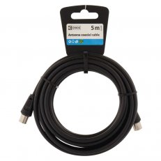 Anténní koaxiální kabel ČERNÝ 5M Emos SL3005