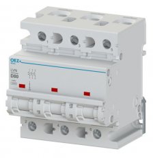 LVN-125B-3 Jistič In 125A,Ue AC 230/400V/DC 216V, ch.B, 3pól, 10 kA OEZ:42275