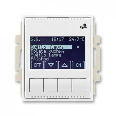 ABB Element,Time,Ego-N 3273E-A98900 03 Snímač tlačítkový s LCD (Ego-n)