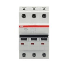 S203-K32 3 fázový jistič 32 A char. K 6kA ABB 2CDS253001R0537
