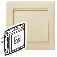 VALENA BÉŽOVÁ ZÁSUVKA HDMI V1.3 LEGRAND 774185