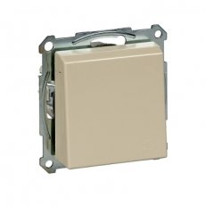 Merten Zásuvka 250V/16A SCHUKO s víčkem IP20 System M White Cream MTN2311-0344